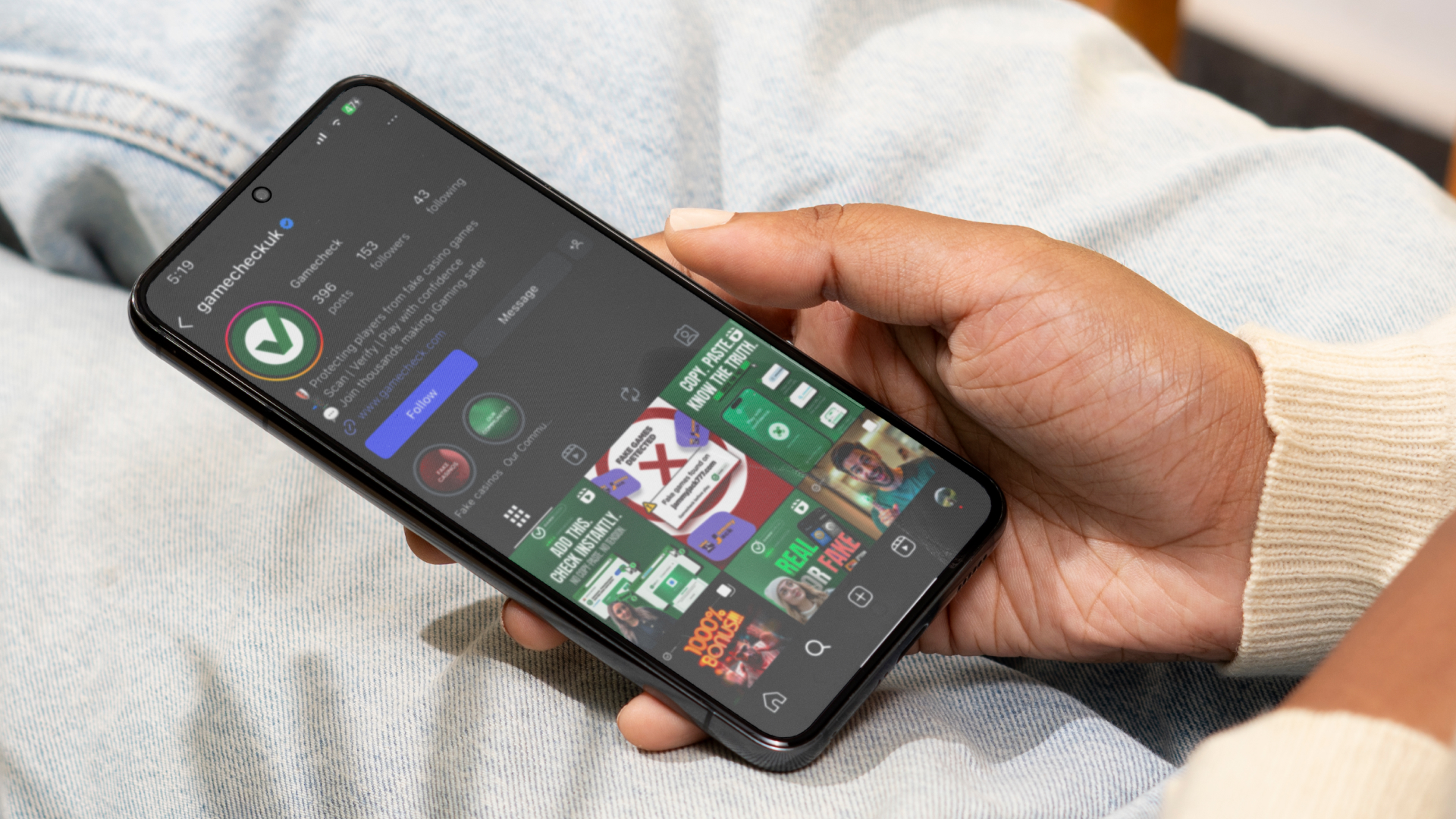 Impacto global da Gamecheck